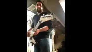 Home built Explorer kit with Gibson pickups