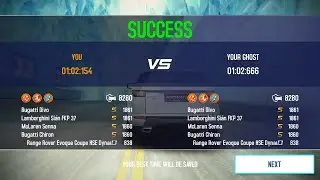 Gauntlet Defense - Crytal Lake 1:02:154 | Asphalt 8