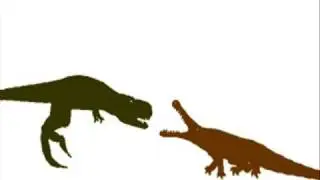 PDFC - Tyrannosaurus vs Sarcosuchus