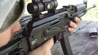 Стрельба из Сайги 9