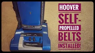Vacuum Repairman shows how to replace belts on a Hoover wind tunnel self-propelled vacuum