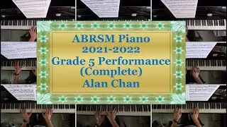 ABRSM Piano 2021-2022 Grade 5 Performance (Complete)