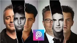 Ripped Paper Cut editing || picsart tutorial