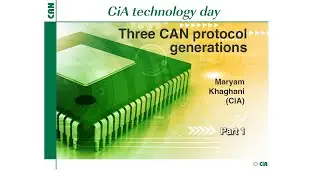 CiA technology day – 2024-03-14 (M. Khaghani, CiA)
