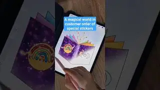 Spell and Magic Sticker Design Process #stickerfun