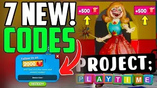 *NEW* CODES FOR PROJECT PLAYTIME MULTIPLEYER IN 2024 - ROBLOX PROJECT PLAYTIME MULTIPLEYER CODES