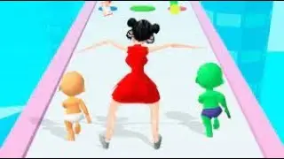 Pregnant Run Gameplay All Levels iOS, Android Walkthrough Mobile Relaxing Game Update Noob & Pro