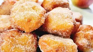Wenn Sie 1 Banana 1 Ei und Mehl haben, machen Sie dieses Dessert in 10 Minuten! Einfach & Lecker