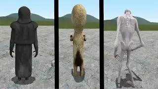PLAYING AS SCP-096, SCP-173, SCP-049 | Garry’s Mod