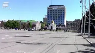 Саратов. Театральная площадь. 9 Мая 2015 год