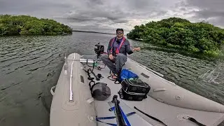 SUPER LIGHT AND POWERFUL Hangkai 6HP 2 Stroke Outboard Saturn Catamaran MC330