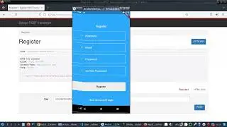 Django Flutter Auth Part 2 | Registration, Save Token , Logout