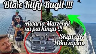 #189 Kredowe Klify Rugii !!! Awaria Marzenki Na Parkingu !!! Park Narodowy Jasmund - czy się opłaca?