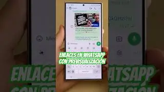 Comparte ENLACES en WhatsApp con previsualización!!