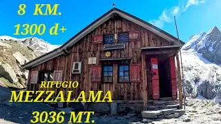 RIFUGIO OTTORINO MEZZALAMA 3036 MT.  DA SAINT-JACQUES  ( VAL D'AYAS)