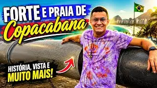 Conheça o Forte e a Praia de Copacabana