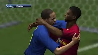 Pes 2009 Barselona Zenit YARI FİNAL 1 Top Player
