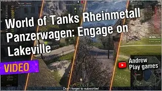 😂  World of Tanks Rheinmetall Panzerwagen: Engage on Lakeville #worldoftanks #wot #nocommentary