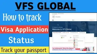 How to track vfs global visa application | croatia visa new update | Track visa application in vfs