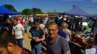 Sajam novih i polovnih  poljoprivrednih mašina i alata u Palanci 15. maja na buvljoj pijaci