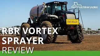 RBR Vortex Sprayer Launch Review |  The 9400-litre self-propelled sprayer has arrived in Australia