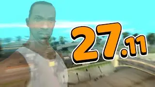 GTA SA Speedrun INVISIBLE CJ World Record