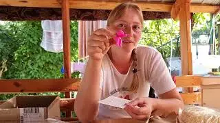 Посылка с подарками от зрительницы ко Дню Рождения