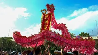 Dragon Dance at Vivo City