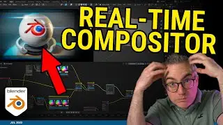 🔥Real-Time Compositor in Blender! MUST WATCH😃❤️