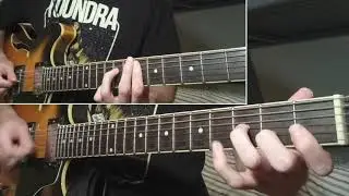 HACIENDO QUE ME AMAS (El Último Tour del Mundo)- Bad Bunny GUITAR COVER (Outro) + TABS