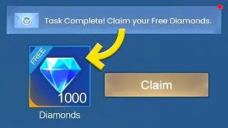 I GOT 1,000 FREE DIAMONDS IN MOBILE LEGENDS 2025 ( Secret Method)