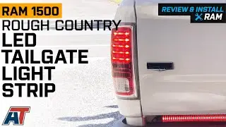 RAM 1500 Rough Country Premium Quad-Row Multi-Function LED Tailgate Light Strip Review & Install