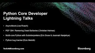 Python Core Developer Lightning Talks (September 13, 2019)