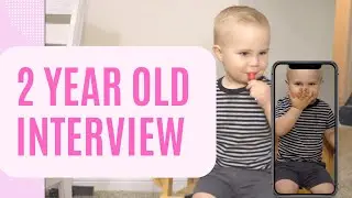 INTERVIEW with my TWO YEAR OLD | SO cute | WEEKEND in our LIFE VLOG | A REID LIFE