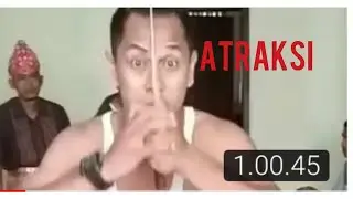 ATRAKSI.empat peseni debus aceh