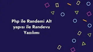 Php ile Randemi Alt yapısı ile Randevu Yazılımı - Randemi.Com