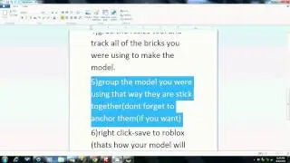 How to make a model on roblox and sell it.avi
