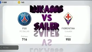 Матч Ютуберов Luka666 VS Sailer Pes 2020 mobile.