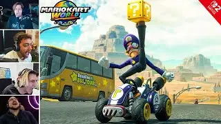 Streamers Rage While Playing Mario Kart™ World, Compilation (RAGE Compilation)