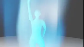 [Blender 2.91]An ordinary man / aura [Animation]