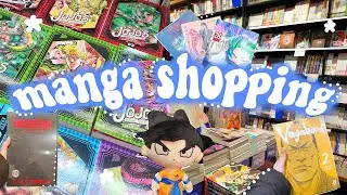 manga shopping 🛍️✨ || bookstore sounds/no talking
