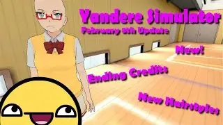 New Ending Credits / Hairstyles - Yandere Simulator (February 8th Update)