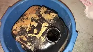 Como quitar oxido deposito de gasolina BARATO (1/3) (PROYECTO VESPINO CAPITULO 4)