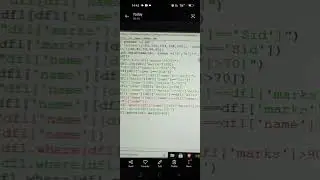 DATAFRAME WHERE FUNCTION | CHECKING CONDITION