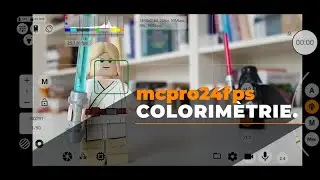 La colorimétrie dans mcpro24fps