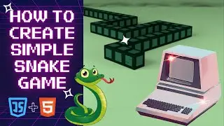 Javascript Coding Game : Snake game 🐍🎮 (Classic) |  How to create snake game using Javascript & HTML