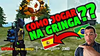 COMO JOGAR EM OUTRO SERVIDOR SEM VPN | JOGUE NA GRINGA | FREE FIRE