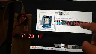 NTP clock with webcontrol on MAX7219 7-segment led display (2)