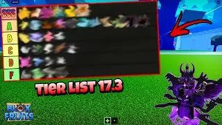 BEST Devil Fruit Tier List In Blox Fruits Update 17.3 - Ranking Every Devil Fruit