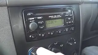 Ford 4000 RDS Radio Code Entry